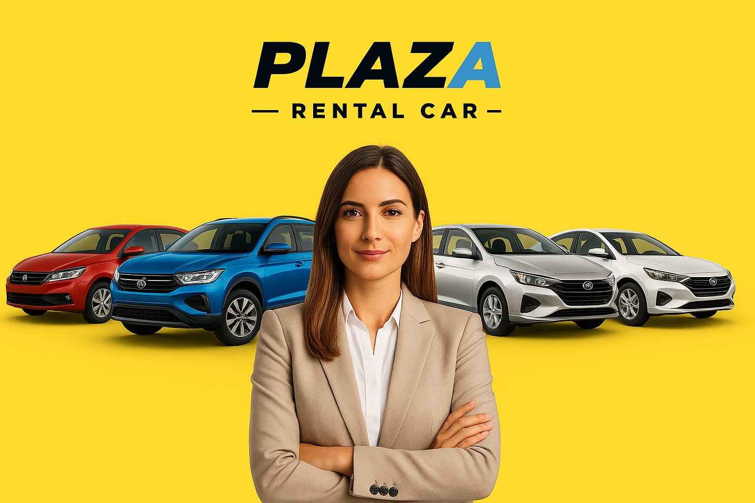 Logo de Plaza Rental Car - Alquiler de vehículos